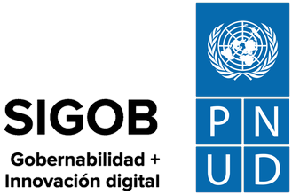 Logo oficial PNUD-SIGOB, gobernabilidad e innovación digital